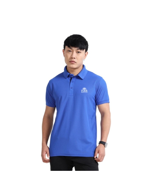 Greys&Blues AeroPiq Polo Tshirt- Royal Blue